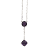 2015 Manli High quality temperament sweet Natural purple crystal pendant