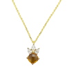 2015 Manli Best selling High quality Natural orange aestheticism crystal pendant