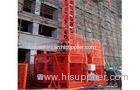 1000 kg Single or Twin Cage Building Site Hoist With Lifting Speed 23.5 m / min