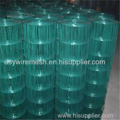 PVC Coated Welded Wire Mesh Fence