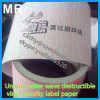 Custom unique high security self adhesive label paper jumpo rolls wholesale