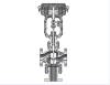 3.Cage-guided globe control valve