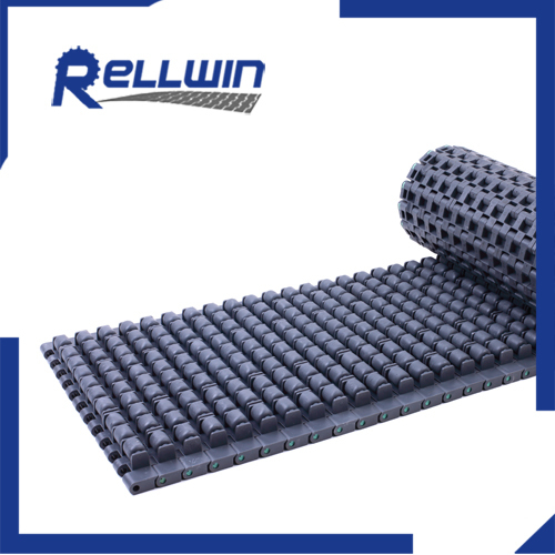 Roller top 1400 plastic conveyor belt friction top avoid skid