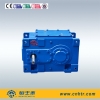 Industrial H type helical inline foot mounted gearbox