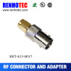 vertical BNC female to SMA adapter RF connector panle mount