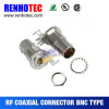 high quality 75ohm 90/180 Degree bnc connector pcb mount