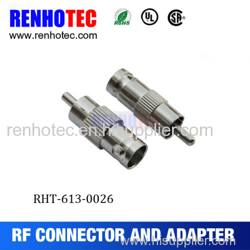 75 ohm BNC female to RCA male adapter RF connector