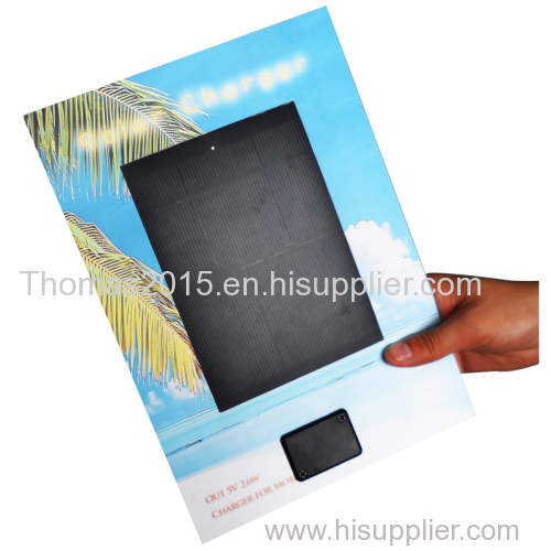 China USB Solar chager Advertising board Solar panels Solar poster Charger for i PAD and mobile phone PSP etc.