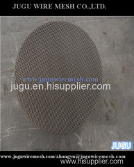 304 Stainless Steel Wire Mesh Circle Filter