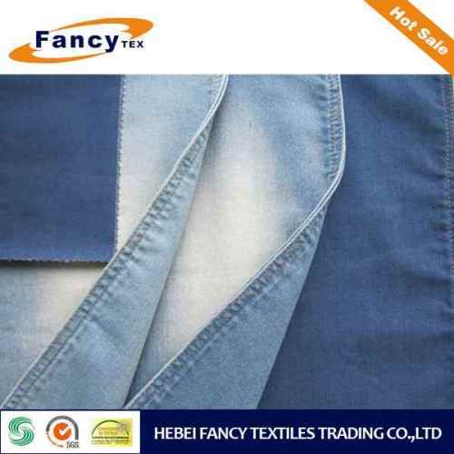 Cotton Poly Span Denim Fabric