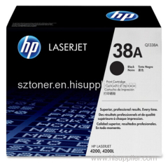 HP 38A Black Original LaserJet Toner Cartridge HP Q1338A for HP4200 4200n 4200dtn