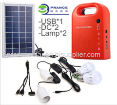 Portable 4W household Solar Lighting System