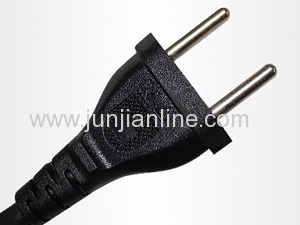 Factory supply high quality taiwan two power plug wire