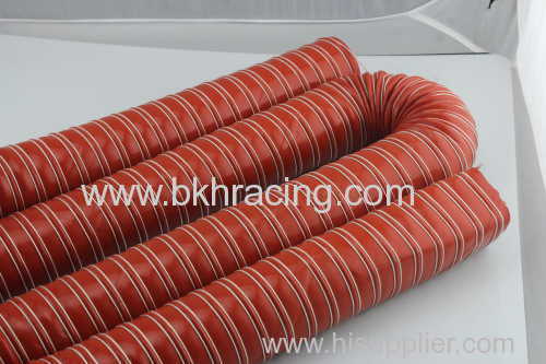 152mm 6  BLACK Flexible Silicone Turbo Air Handing Intake Duct Hose High Temperature Resistant Silicone Duct 4M