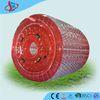 Red Safe Human Sized Water Inflatable Balls Clear For Sports Game