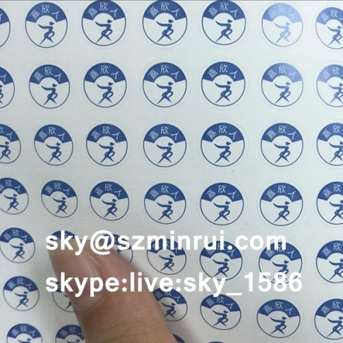 Wholesale Self Adhesive Tamper Proof Sticker Labels with Brittle Fragile Cover for Security