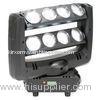 White Led Moving Head Spider Light 8 x 10W RGBW Led Stage Lights For Dj Show