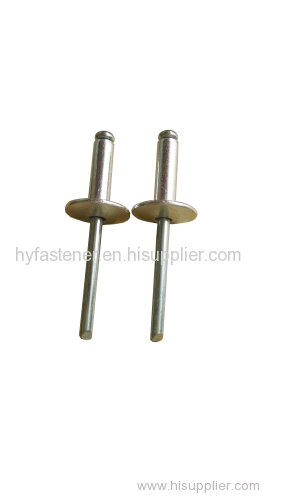 aluminum steel large flange blind rivet