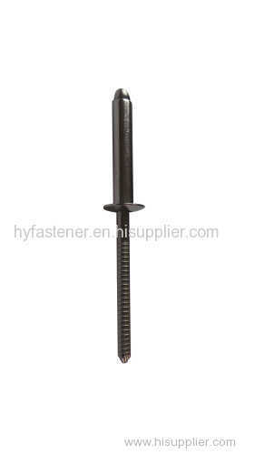 Stainless steel open end blind rivet