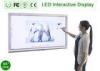 LED Interactive Infrared Touch Screen Display with Built - in OPS PC Speakers