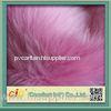 Pink Toys 800g / m Faux Fox Fur Fabric For Garment And Funiture