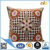 Polyester Cotton sofa / couch Home Textile Products With Embroidery