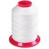 White / Black Nylon Bonded Sewing Thread Garments Accessories of Polyester