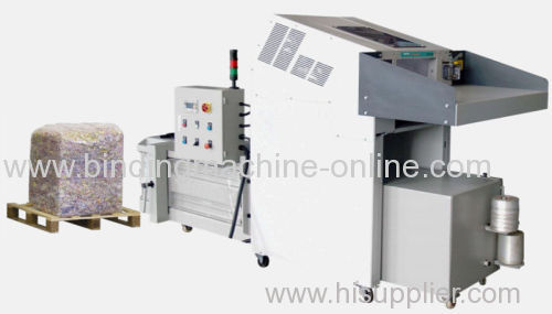 Semi-automatic Shredder and Hydraulic baler