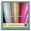 Glitter Leatherette Fabric 0.8MM PU Synthetic Leather Waterproof and Flame Retardant