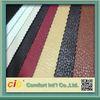 Eco Friendly Colorful Synthetic Sofa Leather Fabric for Glove / Garment