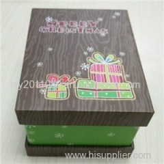 Christmas Gift Paper Packaging Box