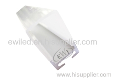 Deep diffuser led aluminum channel for ceiling or pendant lamp light