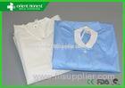 Medical White / Blue / Yellow / Doctor Disposable Clothes / Garments For Hospital
