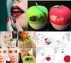 Color Food Grade Silicon Pout Candylipz Lip Enhancer with Apple Shape CE FDA