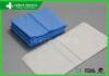 White / Blue Flat Disposable Bed Sheets For Hospital Examination Table