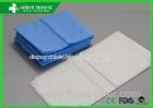 White / Blue Flat Disposable Bed Sheets For Hospital Examination Table