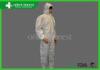 Safety Protective Disposable Coveralls With Hood And Boots Style