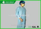 Comfortable Hospital Plastic Waterproof Disposable Lab Coat For Doctors