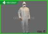 CE / ISO Type 5/6 Disposable Protective Coverall For Asbestos Construction Industry