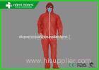 Non Woven Disposable Protective Coverall / Overalls With Boot For Aseptic Workshop