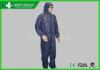 Single Use Safety Clothing / Non Woven Disposable Protective Coverall For Clean Room