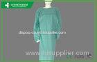 Blue And Green Color SMS Disposable Protective Gowns For The Operating Theater