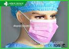 Antiviral Surgical Mouth Mask / Disposable Face Masks For Factory And Hospital