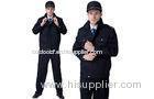 Custom Winter Cotton Warm Black Police Officer Costume For Men Windproof