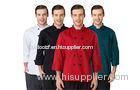 Custom Four Color French Restaurant Chef Cook Uniform For Men XS - XXXL