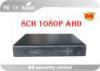 Cloud 8 Channel Tribrid AHD CCTV DVR 1080P / 720P For Mobile Monitoring