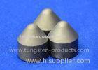 HIP Tungsten Carbide Mining Drilling Tips for Rock / Oil / Coal Drilling Bits