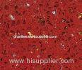 Custom Crystal Shining Red quartz countertops bathroom vanities with 20 years Warranty