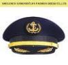 Men Peaked Military Uniform Hats With Logo Printing Police Uniform Cap