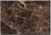 Dark Emperador marble bathroom floor tile for high end hotel or villa projects